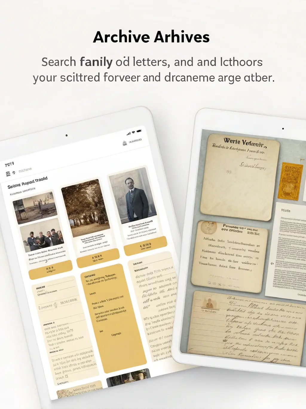 A picture of a digital archive interface, showcasing APSA's efforts to digitize and preserve historical documents and make them accessible online.